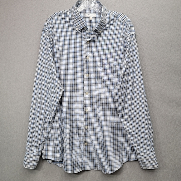 Peter Millar Other - PETER MILLAR SUMMER COMFORT PLAID BUTTON SHIRT, SIZE L